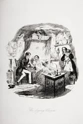 Le clown mourant, illustration de 